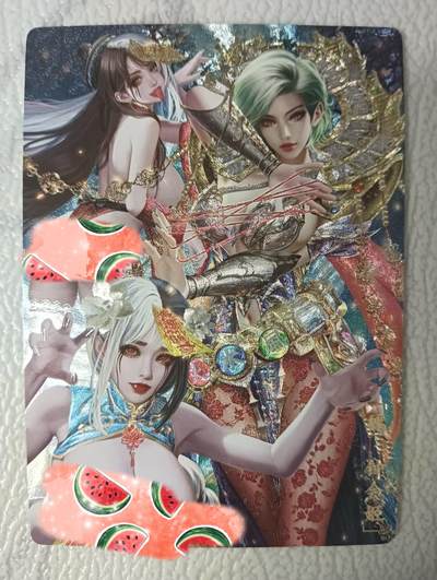 花开卡拍第40期（9月28号周日截拍，品控勿拍!!!拍品不寄存，运费5元，自制卡难免瑕疵，可能存在轻微撞角爆边等出厂瑕疵，品控介意勿拍！） - 卡玩帕克 三国姬 钟会 粗闪