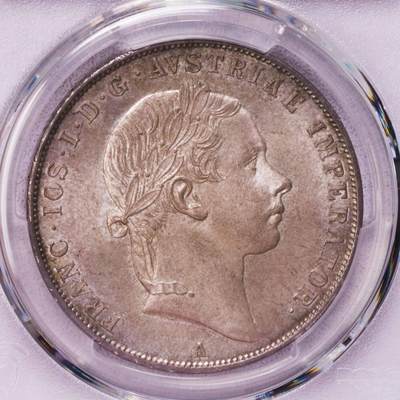 PCGS-MS65+ 1852A 奥地利右像弗朗次约瑟夫大型 唯一冠军 - PCGS-MS65+ 1852A 奥地利右像弗朗次约瑟夫大型 唯一冠军