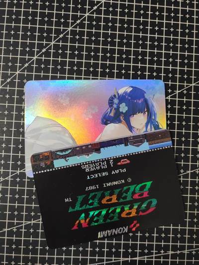 铃鹿第八期（提示一：自制卡难免瑕疵，可能存在撞角爆边等出厂瑕疵，介意慎拍；提示二：参拍请慎重，跑单押金不退的）） - 青鸾积分兑换卡艺术单卡1