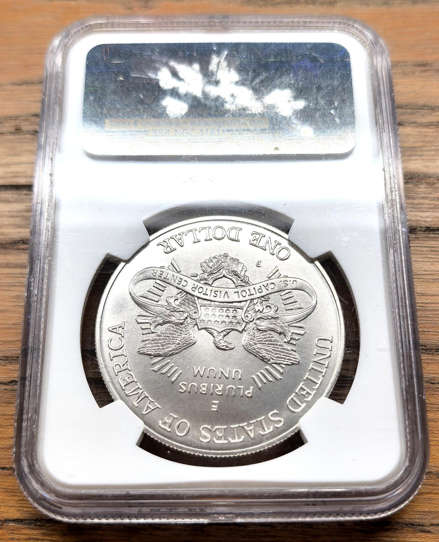 凡希社世界钱币微拍月度大拍（2025/09） 2001美国华盛顿纪念DOLLAR大银NGC-MS69