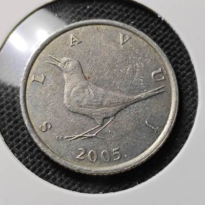 KK钱币收藏小铺 第349场 2月预留时间 周末发货 - 2005克罗地亚1库纳