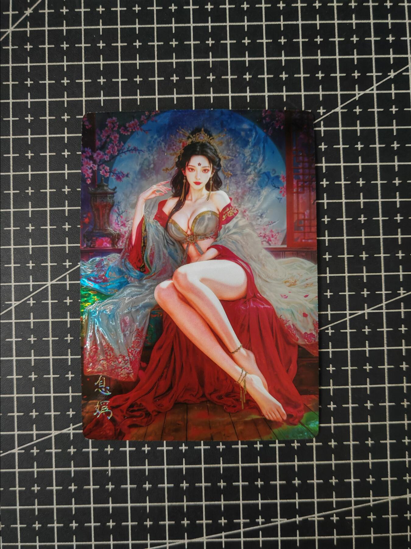 铃鹿第八期（提示一：自制卡难免瑕疵，可能存在撞角爆边等出厂瑕疵，介意慎拍；提示二：参拍请慎重，跑单押金不退的）） 光刻息妫