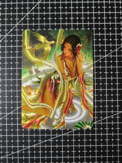 铃鹿第八期（提示一：自制卡难免瑕疵，可能存在撞角爆边等出厂瑕疵，介意慎拍；提示二：参拍请慎重，跑单押金不退的）） - 国风玄鸟女帝粗闪单卡