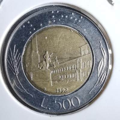 沼泽如烟--第853场 - 意大利1992年500里拉