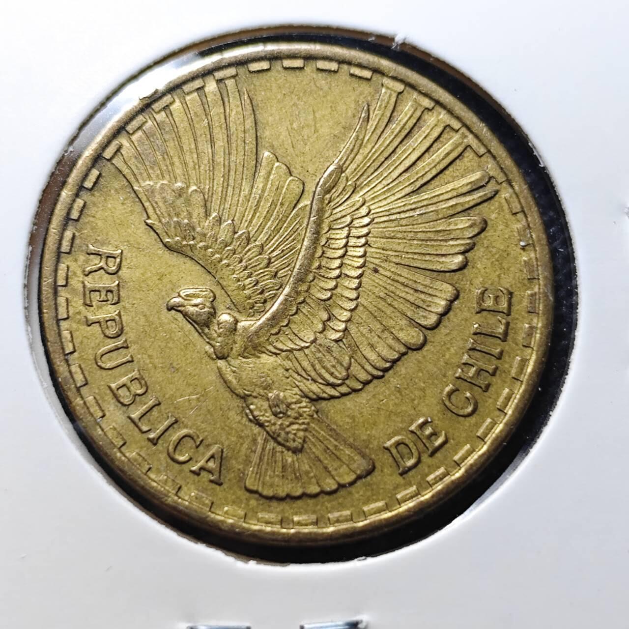 KK钱币收藏小铺 第349场 2月预留时间 周末发货 1963智利10分铜币