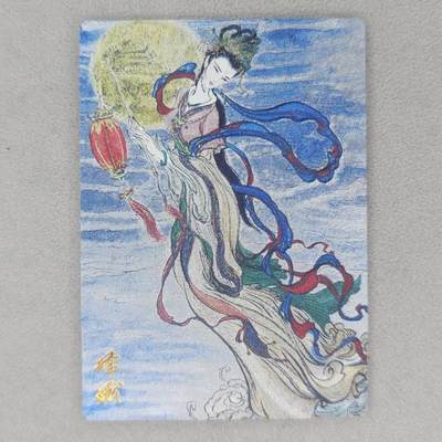 龙虎卡牌第五十六场 小浣熊 趣卡社五虎 百里亲签 万享盲盒（无佣金，满120包邮，周六晚上结拍，欢迎送拍） - 粗闪卡 昆仑万象 权迎东-嫦娥奔月