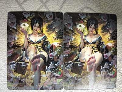花开卡拍第40期（9月28号周日截拍，品控勿拍!!!拍品不寄存，运费5元，自制卡难免瑕疵，可能存在轻微撞角爆边等出厂瑕疵，品控介意勿拍！） - 燎原刷子妖姬传 婴宁双服饰 普卡