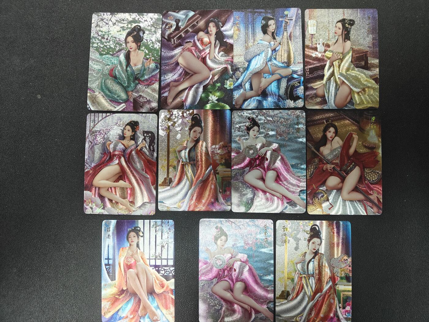 天玑星卡拍第126期《9.29周一截拍》持续收拍收评中 满赠卡需备注 燎原卡牌 如梦令 粗闪 8+1补卡+1幻彩折光 李师师