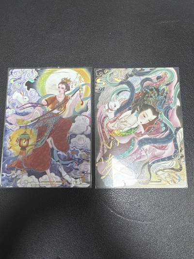 亡灵潮玩 蛇年第七场  10月8日20点截拍 - 【亲签】 卡粹心染 非严 亲签 嫦娥一对