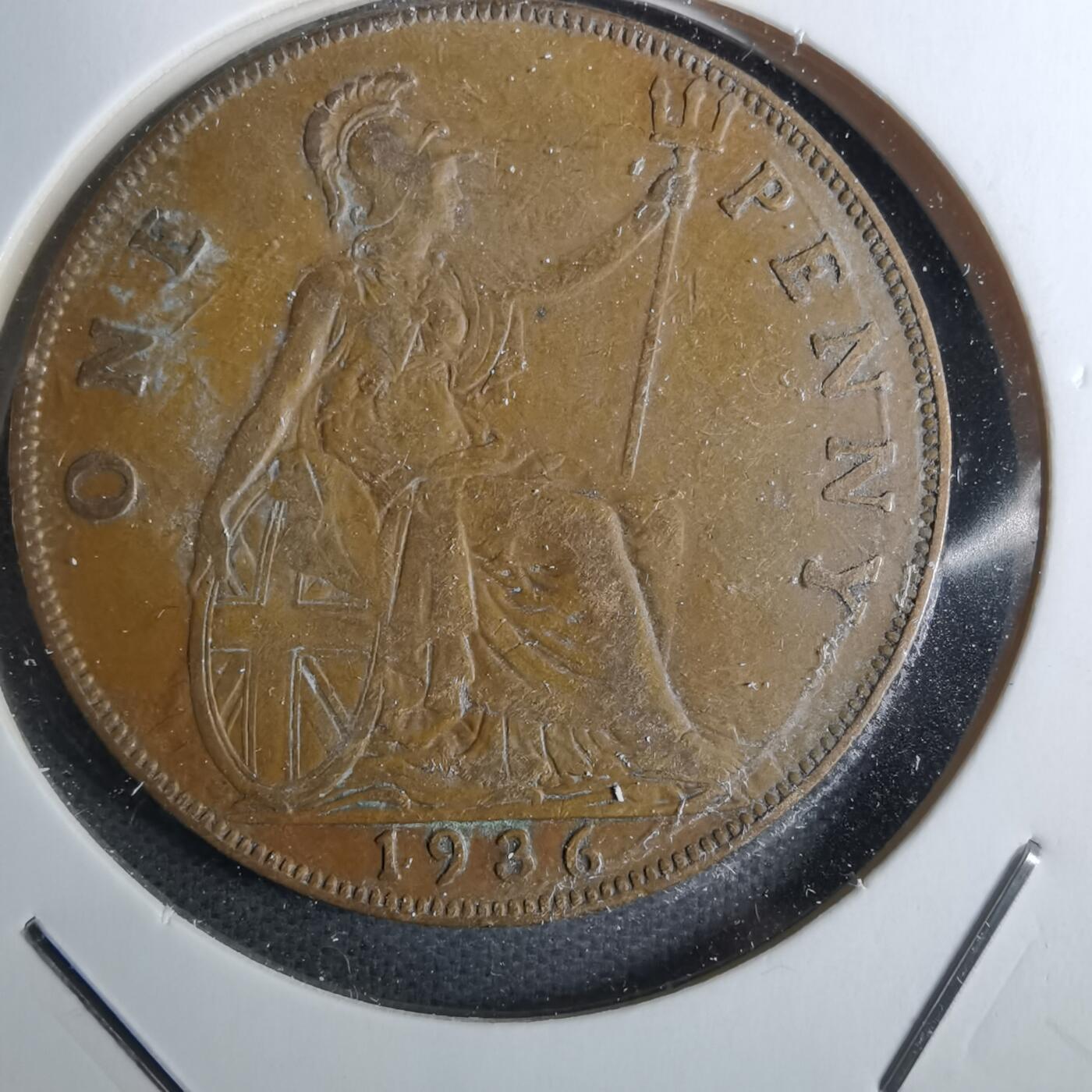 沼泽如烟--第854场 英国1936年1便士