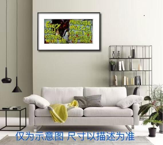 零元拍：歪歪 OWSON 系列作品装饰画，《英雄与诗歌系列：女王神剑索嘉》。两幅为一套，单幅尺寸：295MM X295MM/张，拍品不含装裱