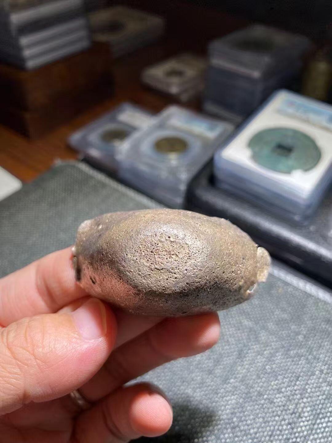 回流第四期铜杂钱币玉器 华夏评级三两银锭