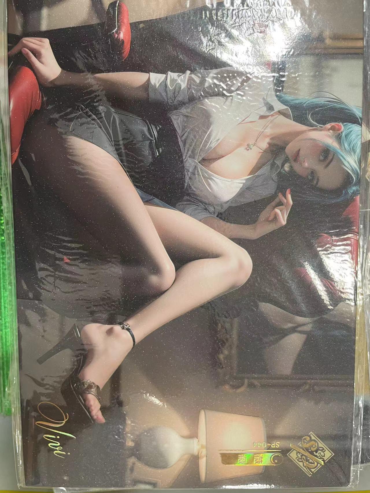 寸草不生拍卖会 第九期 （ 持续收拍中） 卡卡炫 海贼王 A5女神大卡  如图