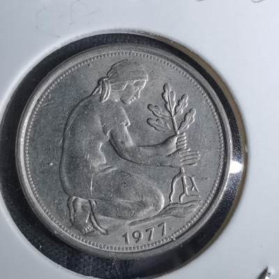 沼泽如烟--第854场 - 德国1977年50芬尼