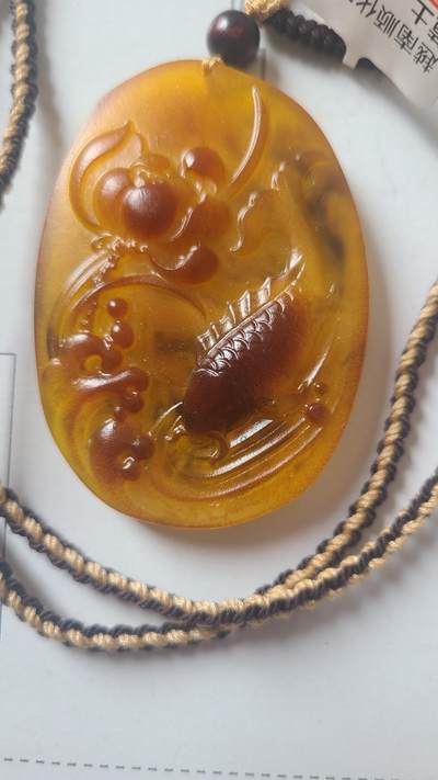 越南顺化穿心骨黄土原皮沉香吊坠，保真保天然 - 越南顺化穿心骨黄土原皮沉香吊坠，保真保天然