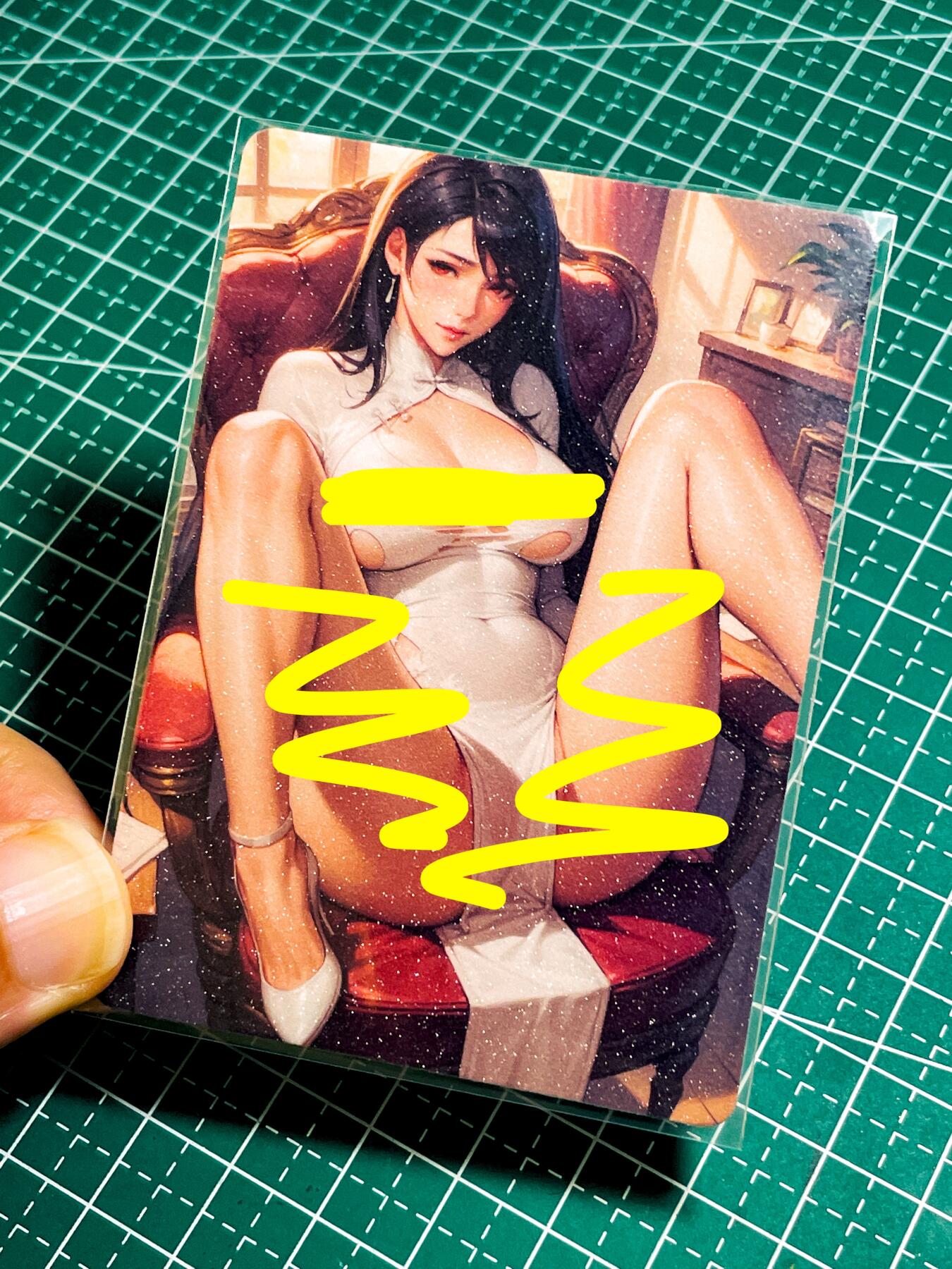 【关注参拍有赠卡】显眼宝33期  9.26日晚21:50结束 只有这一张 盐晶闪  tifa  蒂法   一张 63*88