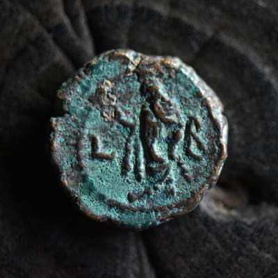【良泉】第40期【直播场】10月16日晚19.30点开拍！225组（本场结束后外出旅游。之前预存钱币的朋友请告知，将连同本场拍品一起邮寄）  -  【藏家出品C】公元287-288年，古罗马帝国，埃及行省，马克西米安，希望女神女神埃尔皮斯（Elpis）四德拉克马，6.21克