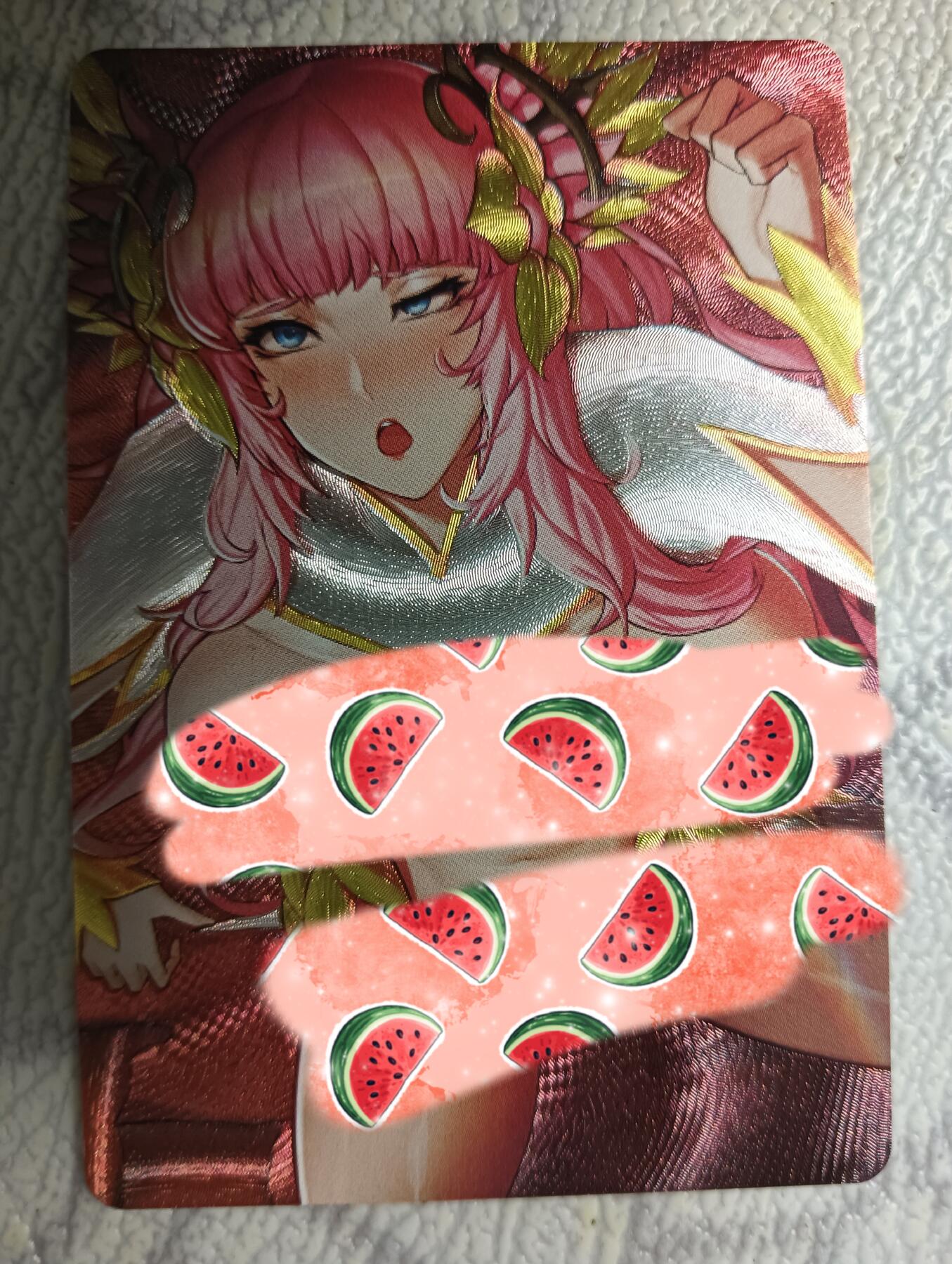 花开卡拍第40期（9月28号周日截拍，品控勿拍!!!拍品不寄存，运费5元，自制卡难免瑕疵，可能存在轻微撞角爆边等出厂瑕疵，品控介意勿拍！） 艺术卡，砖家，八重神子，粗闪一张