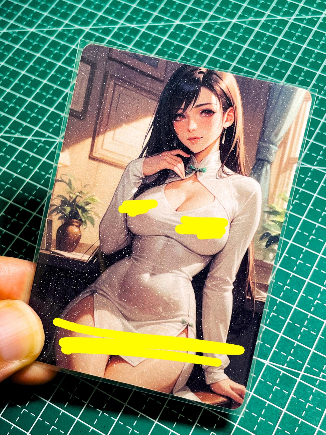 【关注参拍有赠卡】显眼宝33期  9.26日晚21:50结束 只有这一张 盐晶闪  tifa  蒂法   一张 63*88