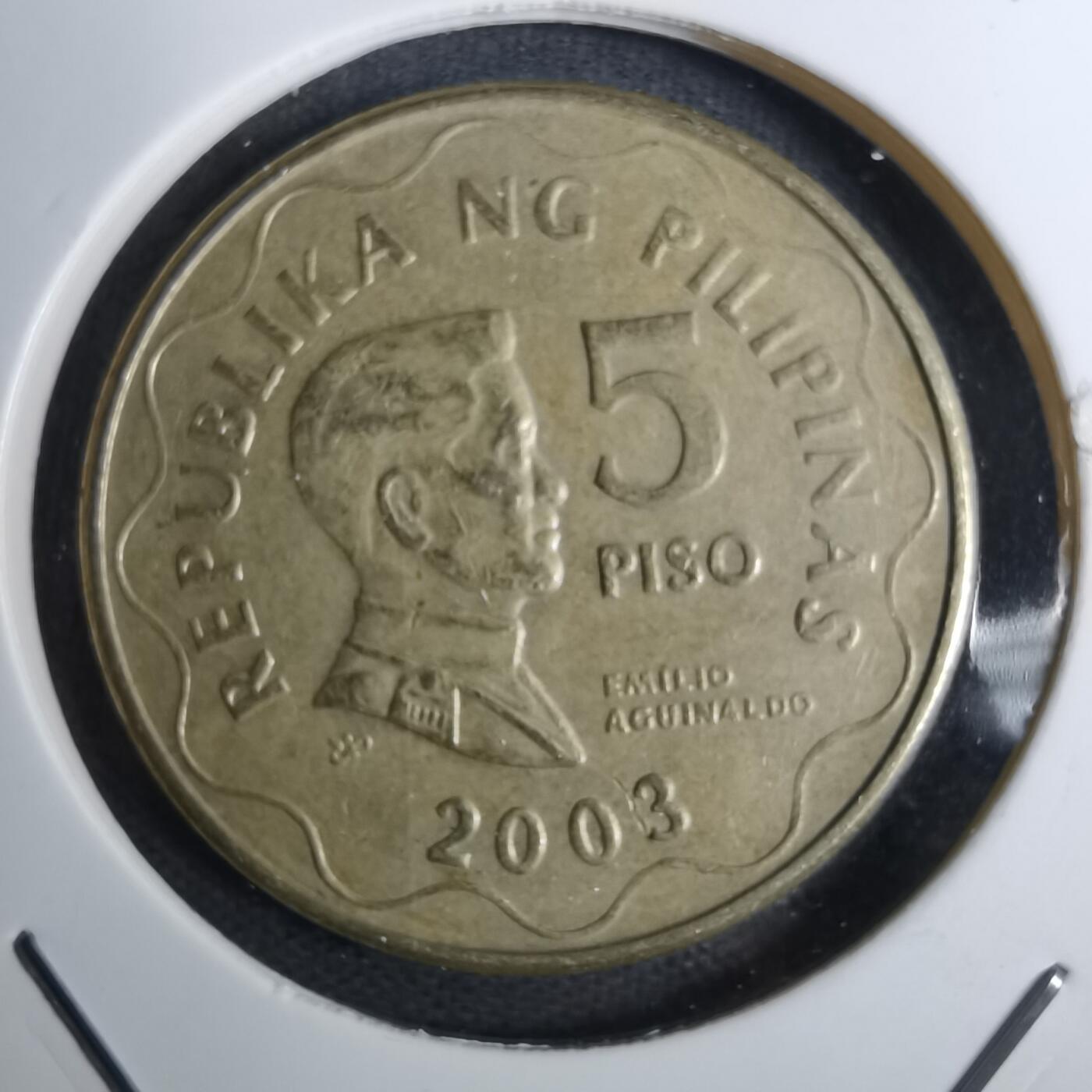 沼泽如烟--第854场 菲律宾2003年5比索