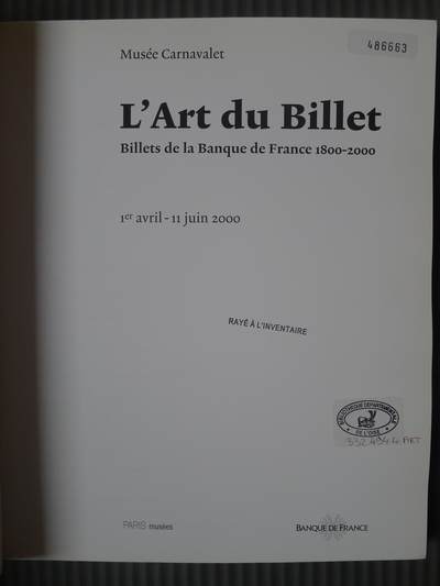 世界钱币章牌书籍专场拍卖11.01 纸币的艺术 法国银行纸币1800-2000