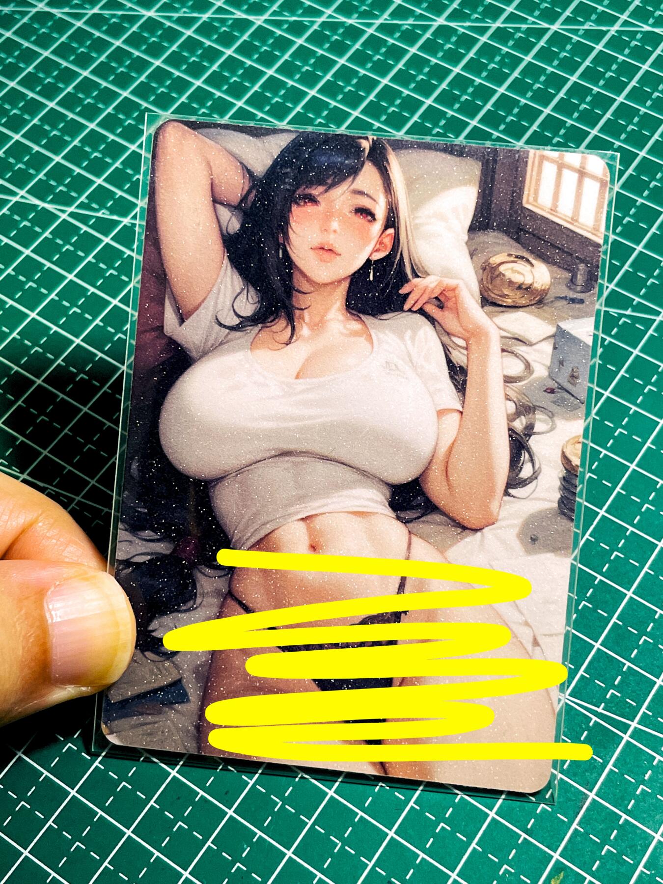 【关注参拍有赠卡】显眼宝33期  9.26日晚21:50结束 只有这一张 盐晶闪  tifa 蒂法   一张 63*88