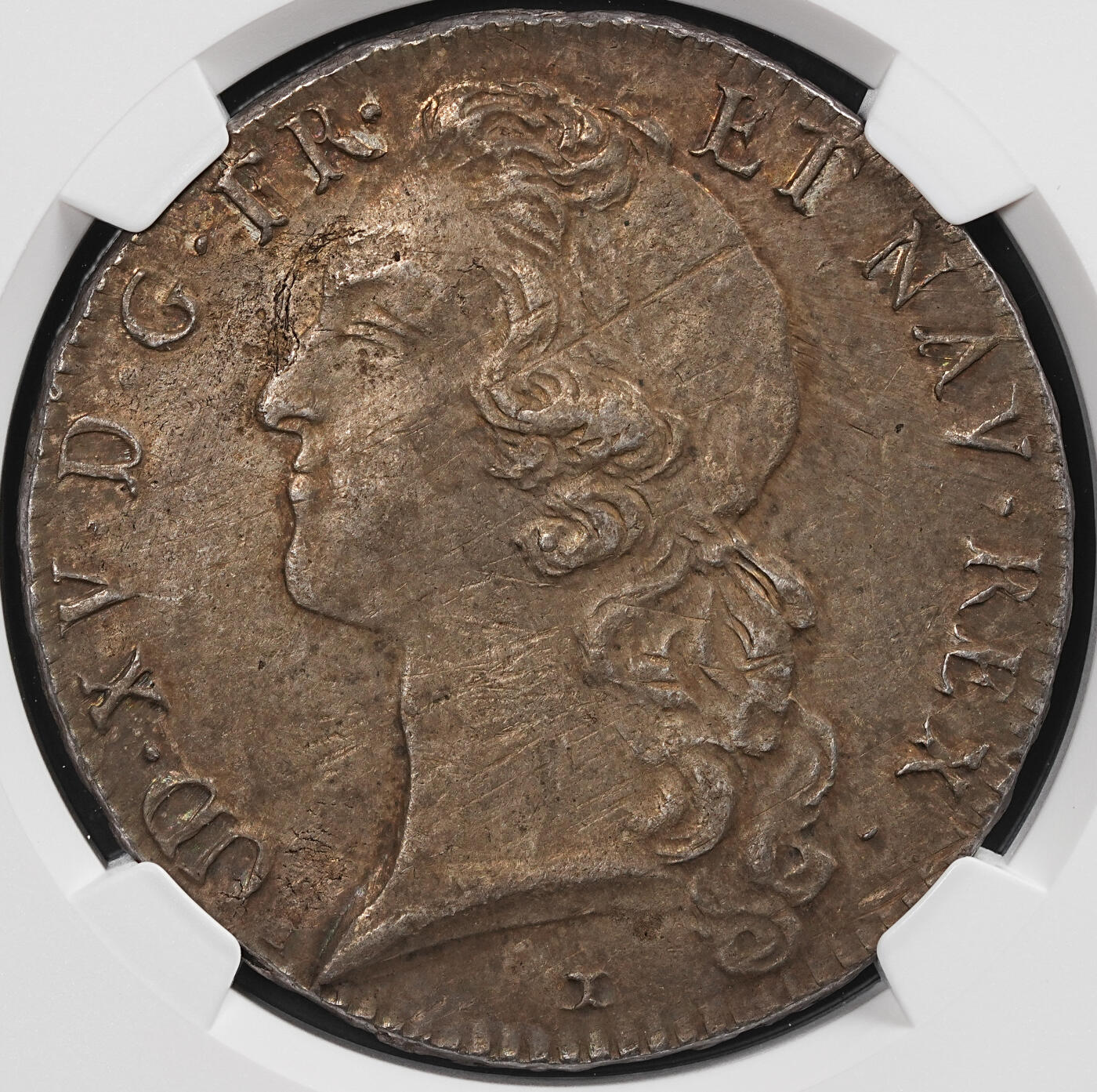 修遠堂世界钱币第八十六期 NGC AU50 1743年法国埃居大银币