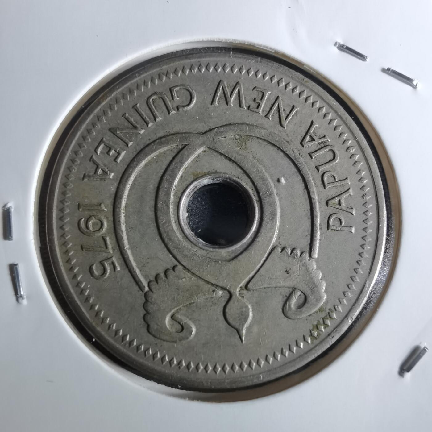 沼泽如烟--第855场 巴布亚新几内亚1975年1基纳