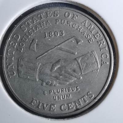 沼泽如烟--第855场 - 美国12004年五分纪念币