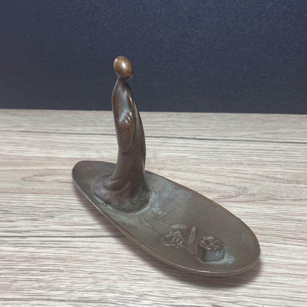 杂相 禅佛香托摆件