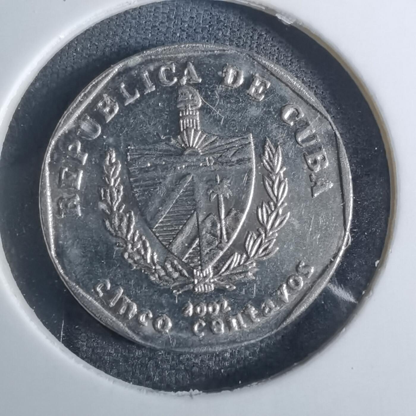 沼泽如烟--第855场 古巴2002年五分