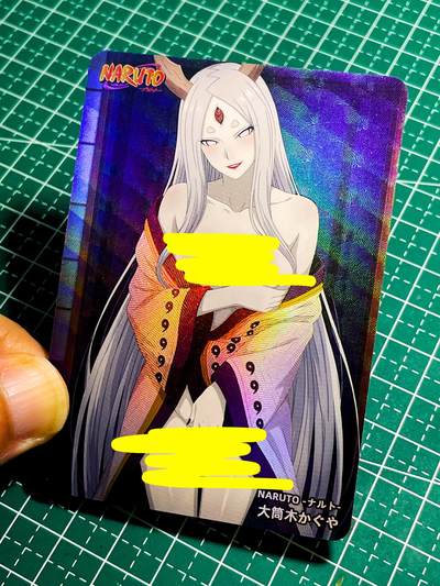 【关注参拍有赠卡】显眼宝33期  9.26日晚21:50结束 - 热门动漫人物角色  火影忍者 大筒木辉夜 散配一张  折光彩闪  63*88