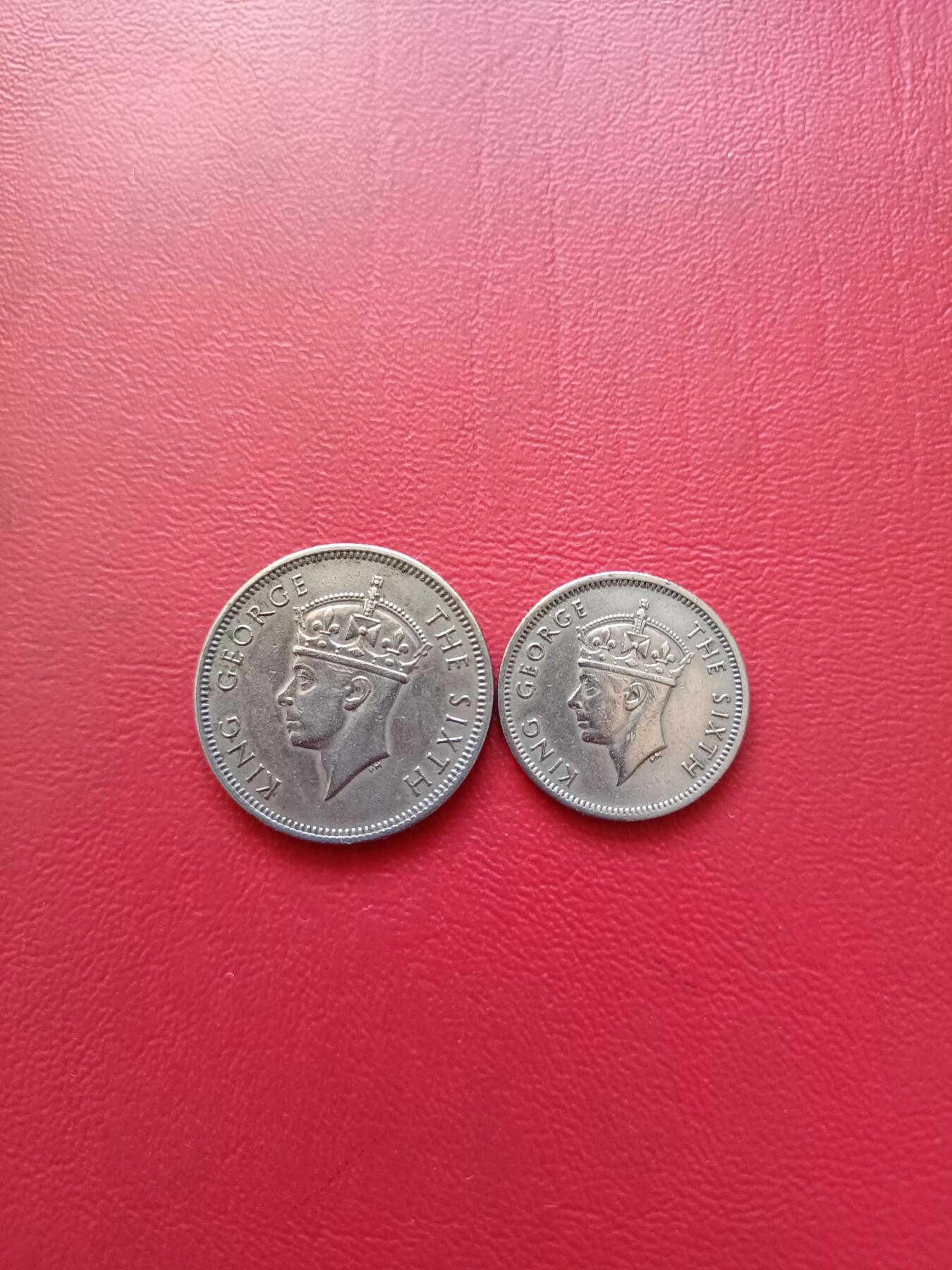 【云涧收藏】第六十六场 英属马来亚1950年10、20分2枚