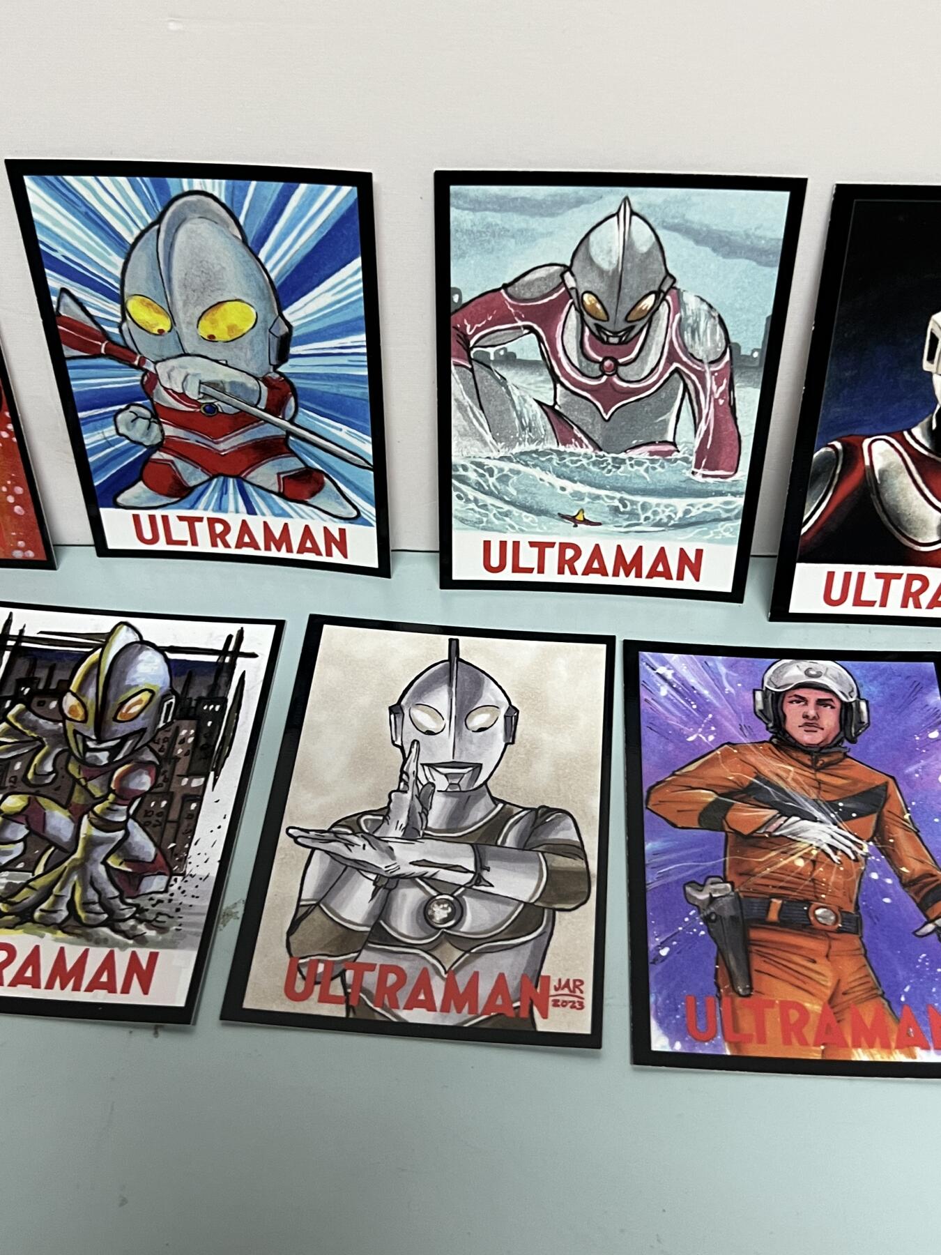 零元拍：RRParks Ultraman 归来的奥特曼 杰克奥特曼  圆谷公司 杰克奥特曼  手绘复刻卡 超人气怪兽很多 非常稀有 大比例 10张一起拍！编号见卡背 