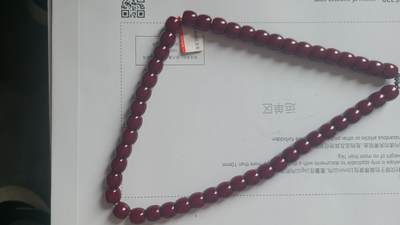 三万年铁锈红沉香项链卡1,2直径 - 三万年铁锈红沉香项链卡1,2直径