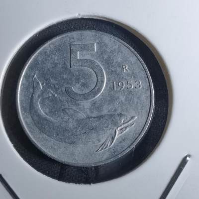 沼泽如烟--第855场 - 意大利1953年5里拉