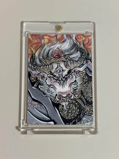 陶冶夏钰 手绘卡 牛魔王 - 陶冶夏钰 手绘卡 牛魔王