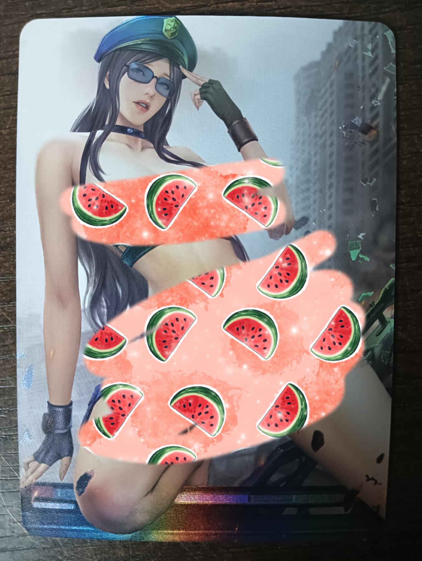 花开卡拍第40期（9月28号周日截拍，品控勿拍!!!拍品不寄存，运费5元，自制卡难免瑕疵，可能存在轻微撞角爆边等出厂瑕疵，品控介意勿拍！） 墨卡艺术卡 LGD单卡 彩闪
