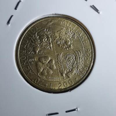 沼泽如烟--第855场 - 意大利1993年200里拉纪念币