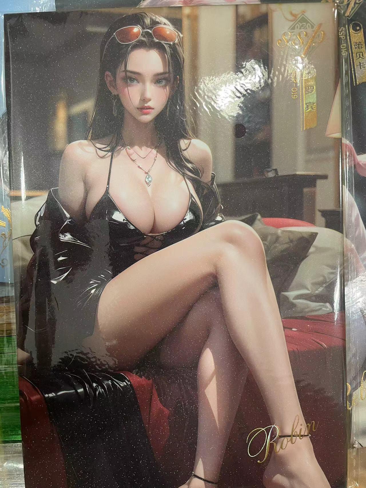 寸草不生拍卖会 第九期 （ 持续收拍中） 卡卡炫 海贼王 A5女神大卡  如图