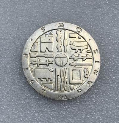 世界钱币专场拍卖 - 原光品1969年乌拉圭1000比索银币 25克 90%银