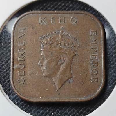KK钱币收藏小铺 第347场 2月预留时间 周末发货 - 1939英属马来亚1分 