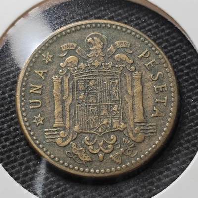 KK钱币收藏小铺 第348场 2月预留时间 周末发货 -  1947西班牙1比塞塔铜币