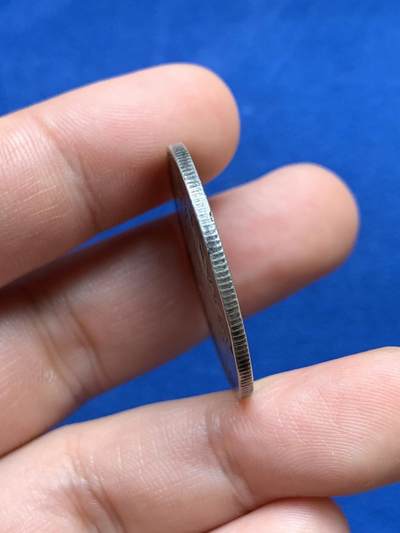 《竞宝斋》第423场 周日，周一，周二  3场连拍 （全场包邮） 缅甸孔雀1KYAT银币 细节见图