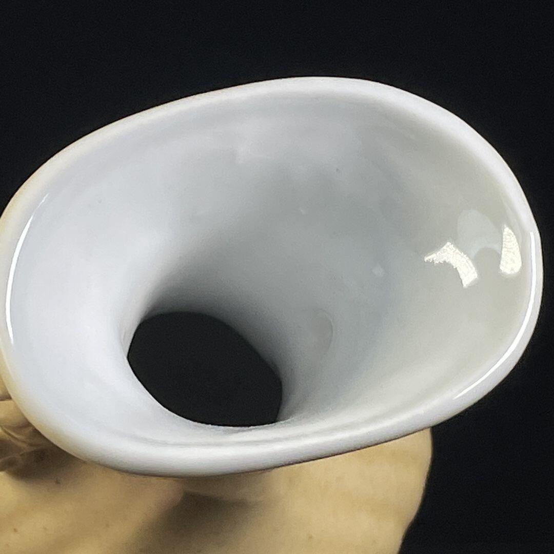 精品老瓷器专场 黄釉粉彩山水双耳瓶