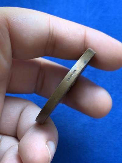 《竞宝斋》第423场 周日，周一，周二  3场连拍 （全场包邮） 法国昂热园艺协会铜章 36.1克 41.3mm 丰饶角铜标