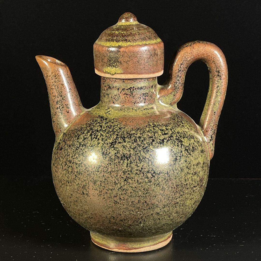精品老瓷器专场 茶叶末釉酒壶