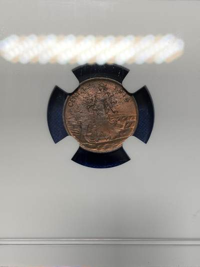 《竞宝斋》第423场 周日，周一，周二  3场连拍 （全场包邮） NGC UNCD 意大利1914年拿花女神1分