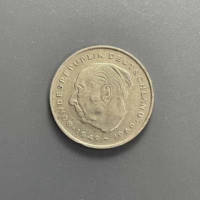 回流钱币1001-1 -  联邦德国（西德）1976年2马克 