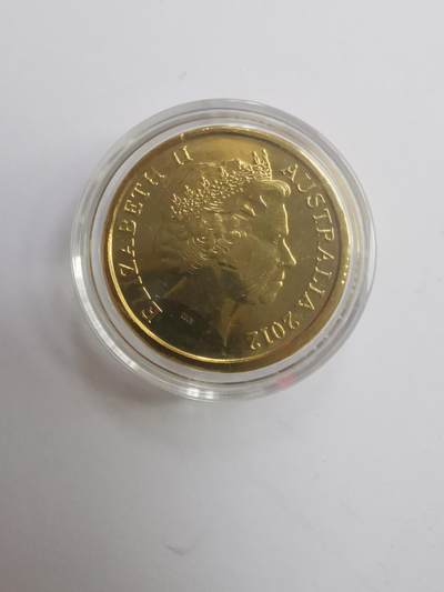 巨藏钱币第二期10月3号8点开拍古今中外硬币专场 澳大利亚2012年2元纪念铜币20.5mm